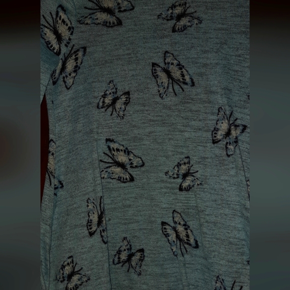 🍀3/15 Kint Works Butterfly Long Sleeve Shirt 🦋 - Picture 7 of 10